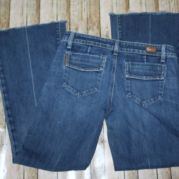 PAIGE DENIM Santa Monica Flare Size 28 x 28 - Picture 1 of 4